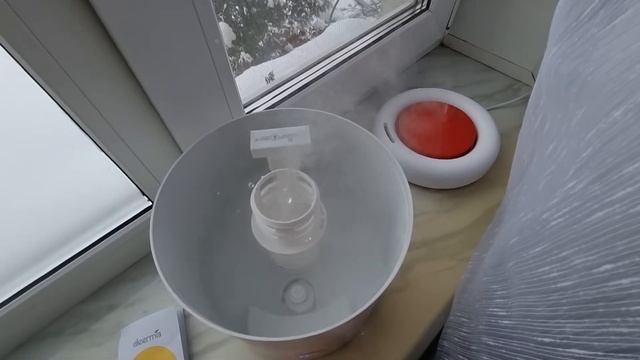 Увлажнитель Deerma DEM-F301 быстрая доработка от бульканья. смотреть онлайн