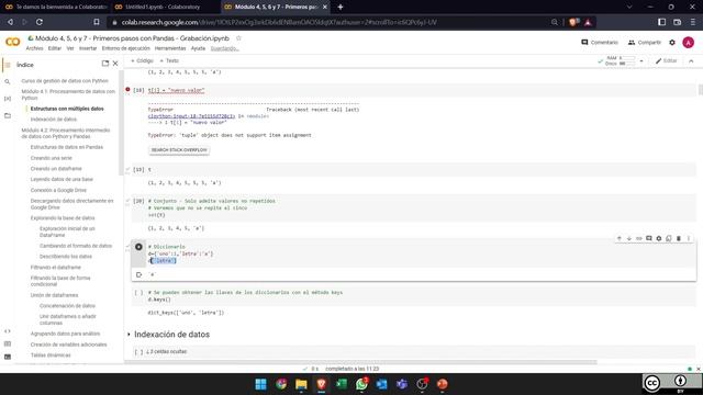 4.1 - Primeros pasos con Python смотреть онлайн