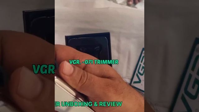 VGR -071 TRIMMER UNBOXING & REVIEW смотреть онлайн