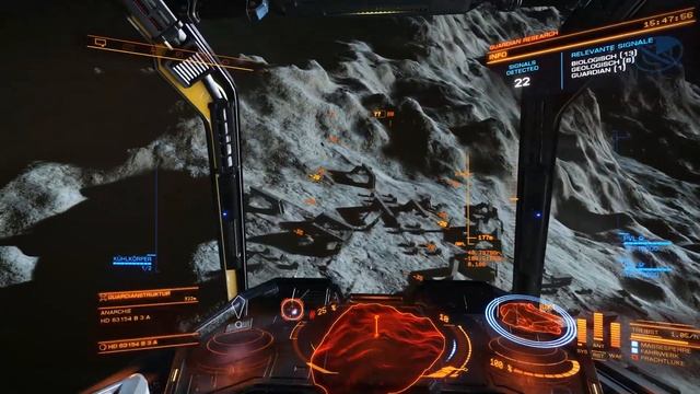 Elite Dangerous Landing at HD 63154 B 3 A Guardian Structure (Module Blueprint) with an DBX смотреть онлайн
