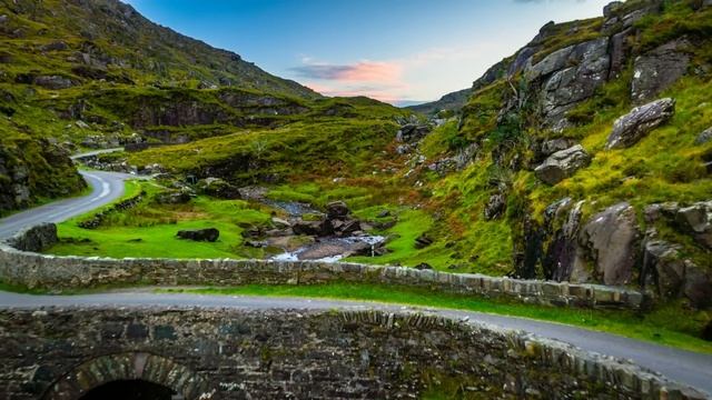 Traditional Relaxing Celtic Music with Beautiful Ireland and Scotland Scenery смотреть онлайн