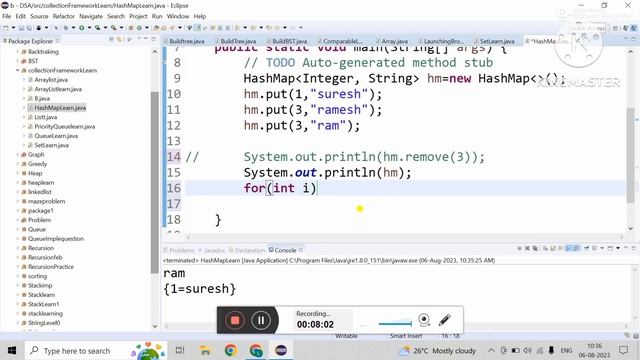 Collections Framework Lecture 5.HashMap, LinkedHashMap, TreeMap смотреть онлайн