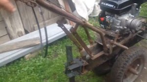 Двигатель лифан с редуктором обратно вращения,переходи на канал