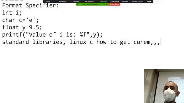 C Format Specifiers such as %d %c %f etc and for Loops [Urdu] смотреть онлайн