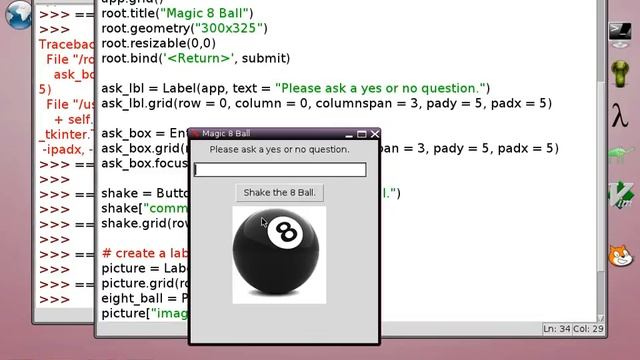 Antiloquax Python Tutorial 6: Magic 8 Ball смотреть онлайн