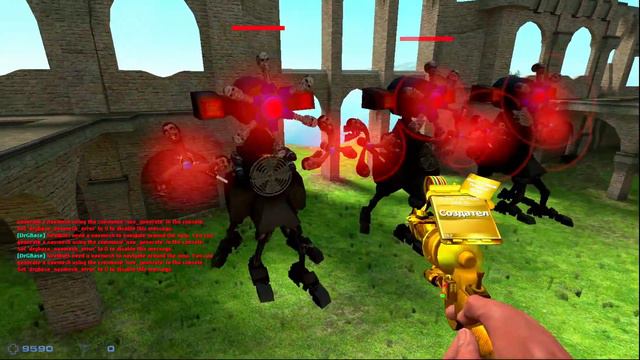 TV Woman & TV Man Love story 2 TV Woman go in gm forgotten island! Garry's Mod! смотреть онлайн