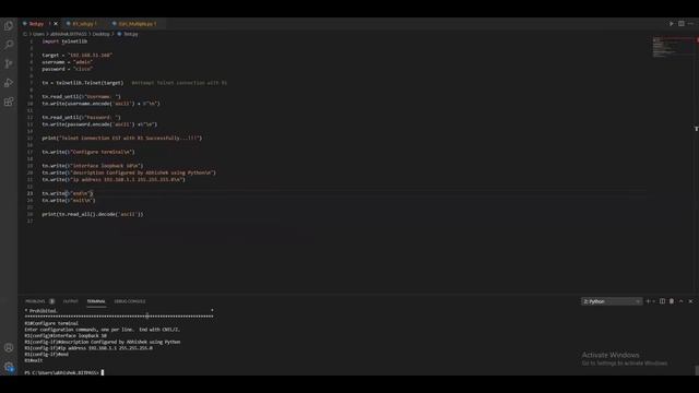 Telnet - Python Network Programming смотреть онлайн