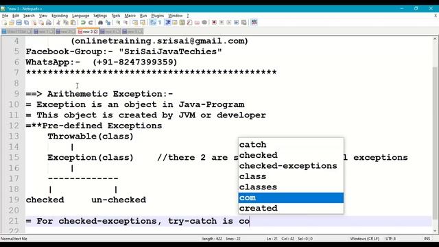 113. Arithmetic-Exception in Java-Program || Exceptions in Java-Prog || Exception Handling Mechanis смотреть онлайн