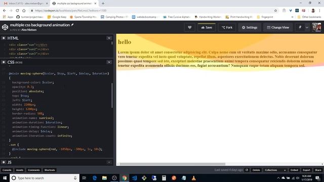 CSS animation basics and Sass mixins смотреть онлайн