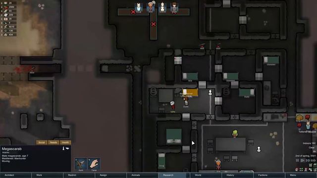 Rimworld A16 - Alone in the Desert - Stupid Death 2 (part 20) смотреть онлайн