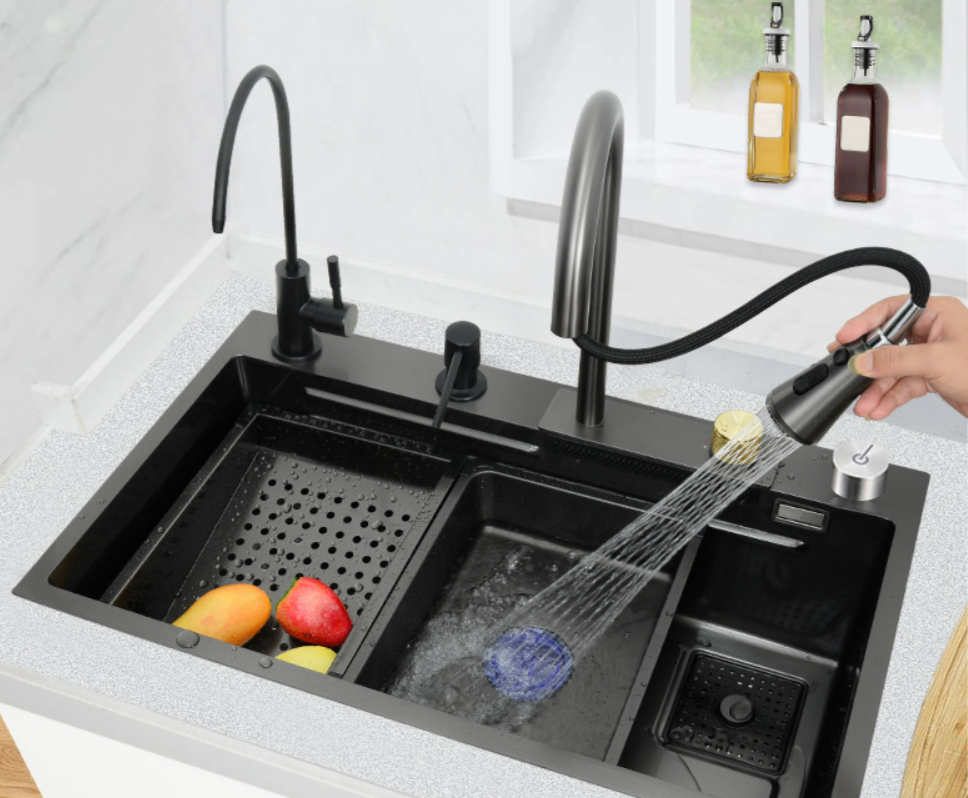 Многофункциональная раковина Black Sink от магазина Qp-shop.ru