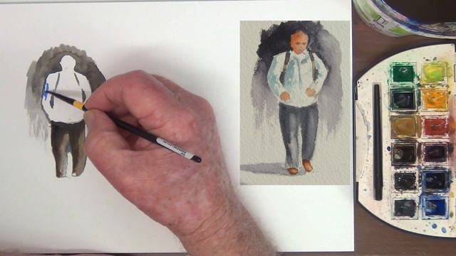 How to Add Figures into a Painting смотреть онлайн