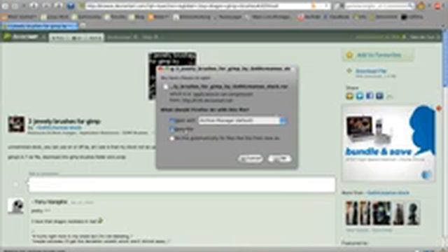 How To Add Brushes To Gimp (Ubuntu-Mint) смотреть онлайн