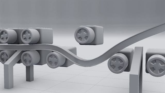 Steel Beam Deformation Simulation with Fracture Modifier and Automerge смотреть онлайн