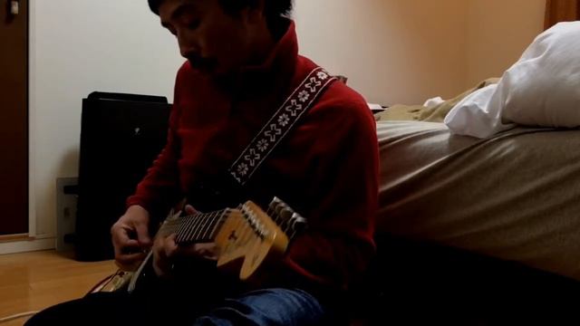 Improvisation in A minor. Ibanez TS-9DX sound check смотреть онлайн