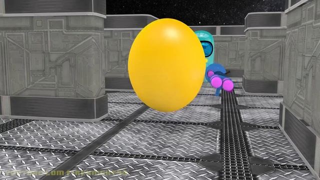 Pacman vs Among Us Spacemen [Crazy Battle] смотреть онлайн