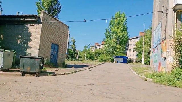 Славянск 22 июня, небольшая прогулка по Артема смотреть онлайн
