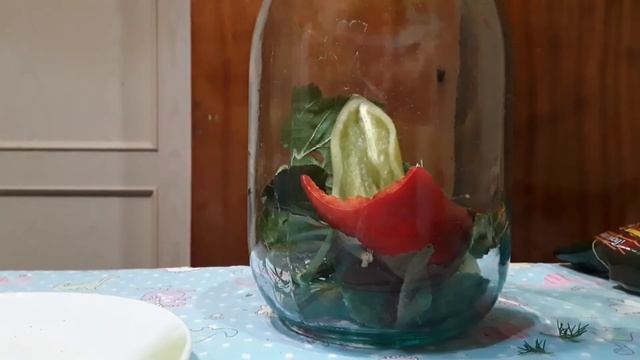 АССОРТИ ИЗ ПОМИДОРОВ И ОГУРЦОВ. СЪЕДАЕМ СРАЗУ ПО ДВЕ БАНКИ !!! смотреть онлайн