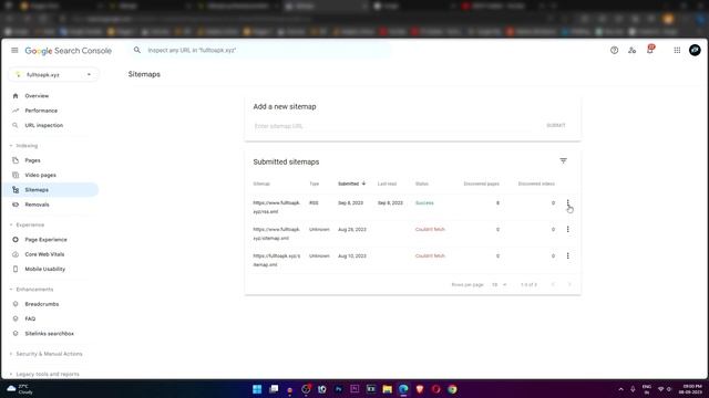 Blogger Sitemap Couldn't Fetch on Google Search Console ✅ Error Fix смотреть онлайн