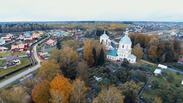 Храм в селе Спас-Прогнанье, Калужская обл. смотреть онлайн