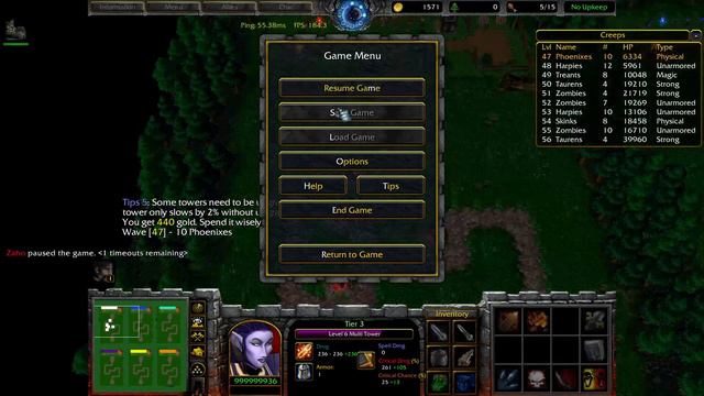Warcraft 3 Continuum TD #7 - Getting further смотреть онлайн