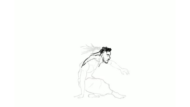 PROCREATE Timelapse 097 II African Capoeira Animation смотреть онлайн