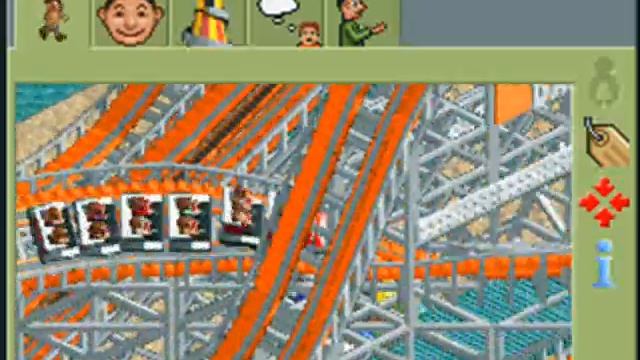 RollerCoaster Tycoon 2 - wooden twister rollercoaster смотреть онлайн