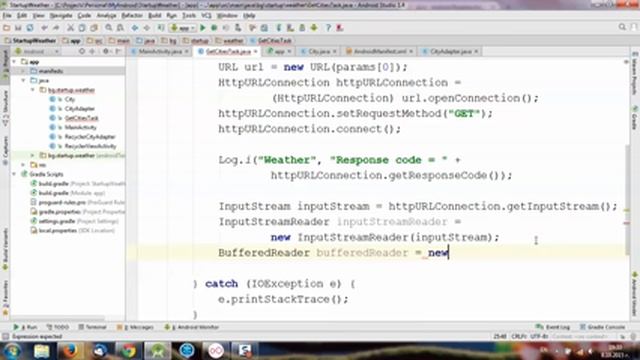 Android HttpURLConnection смотреть онлайн
