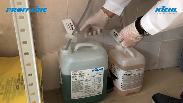 KIEHL Подключение дозирующего оборудования для клининга DosiJet 4/16 и DosiJet – Select смотреть онлайн