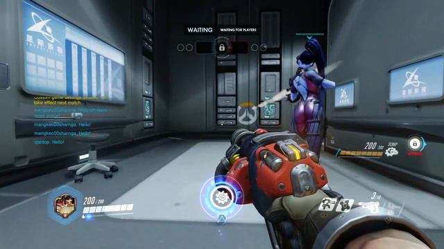 Overwatch: Widowmaker ass (walk) смотреть онлайн