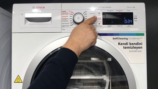WTW85562TR Serie 8 Isı Pompalı Kurutma Makinası Tanıtımı 9 kg buharlı havalandırma смотреть онлайн