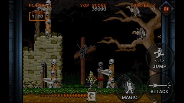 GHOULS'N GHOSTS MOBILE Android Gameplay смотреть онлайн