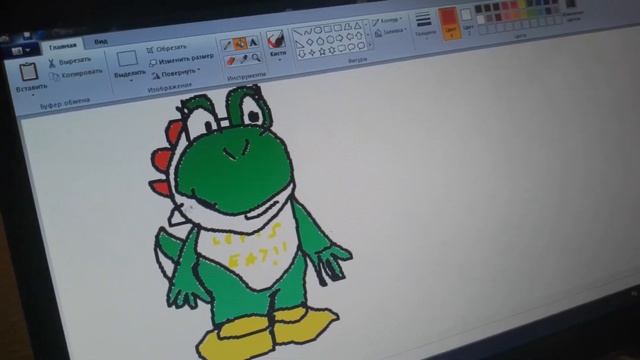 рисую Йоши и тейза! смотреть онлайн