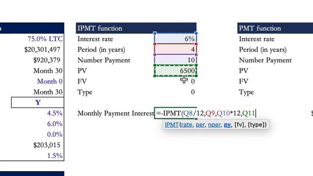 Excel Formulas for Private Equity: IPMT смотреть онлайн
