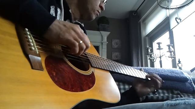 The Christmas Song cover on guitar. смотреть онлайн