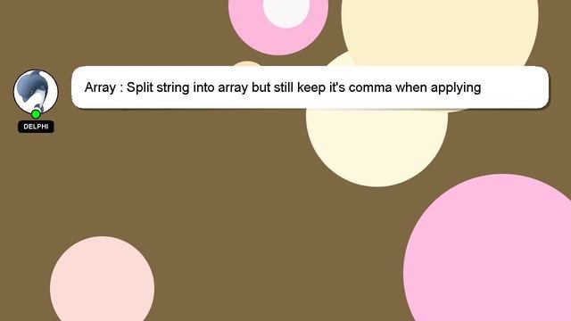 Array : Split string into array but still keep it's comma when applying join. - Javascript смотреть онлайн