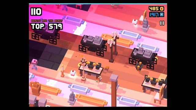 ★ DISNEY CROSSY ROAD Secret Characters | Puppy FrouFrou and Human Gaderobe (Beauty and the Beast) смотреть онлайн