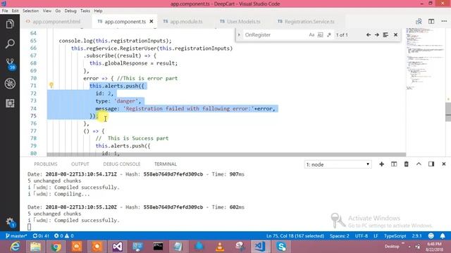 Registration form in angular 6 смотреть онлайн