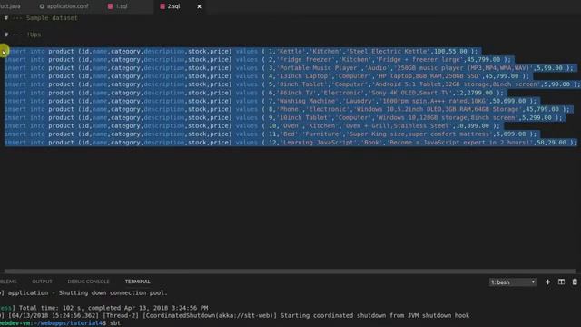 4. Model Persistence using Ebean in a Play framework Web App смотреть онлайн