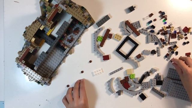 3 ЧАСТЬ | LEGO ЗАМОК ХОГВАРТС | УСКОРЕННАЯ СБОРКА | LEGO HARRY POTTER | HOGWARTS CASTLE 71043 смотреть онлайн
