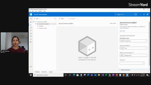 Build chatbots without writing code using Bot Framework Composer смотреть онлайн