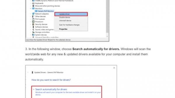 Fix Generic PnP Monitor Problem On Windows 10