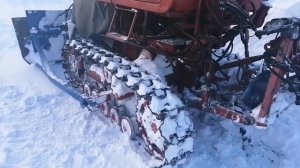 КтЗ Т-70с. Пополам стал расходится стал....