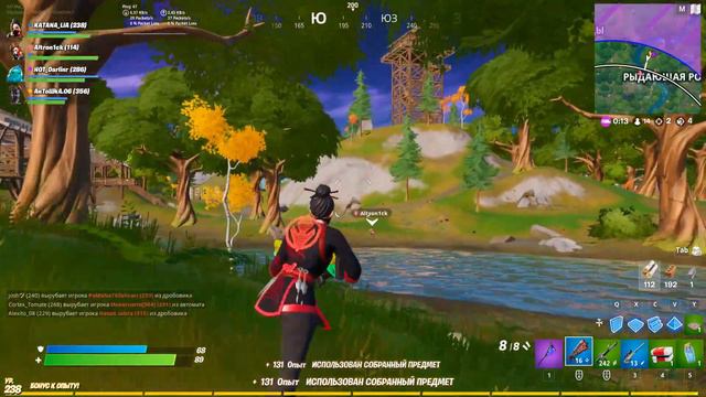 ДЕВУШКА ИГРАЕТ В ФОРТНАЙТ! - ВЗЯЛИ ТОП - 1 В ФОРТНАЙТ// FORTNITE смотреть онлайн