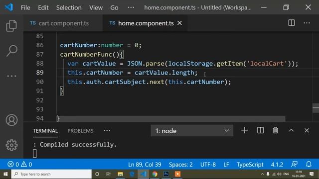 Angular Shopping Cart Part 11 || Angular || Shopping Cart || Angular Tutorial || Cart || Add To Car смотреть онлайн