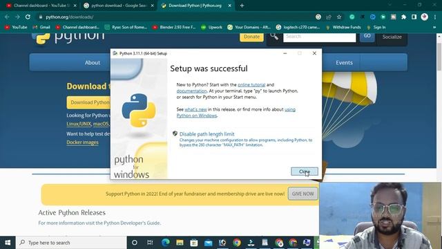 How to Download & Install Python 3.11.1 on windows 10 in 2023 & Run First Program #python смотреть онлайн