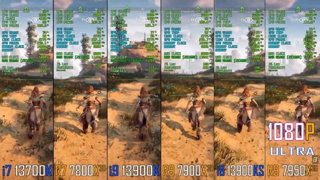i7 13700K vs R7 7800X3D vs i9 13900K vs R9 7900X3D vs i9 13900KS vs R9 7950X3D || INTEL vs RYZEN || смотреть онлайн