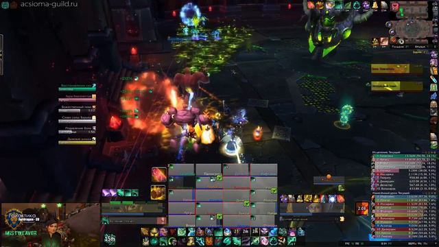 Сокретар Вечный Мифик - Socrethar the Eternal Mythic | Mistweaver Monk POV смотреть онлайн