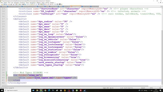 Dayz Types.xml