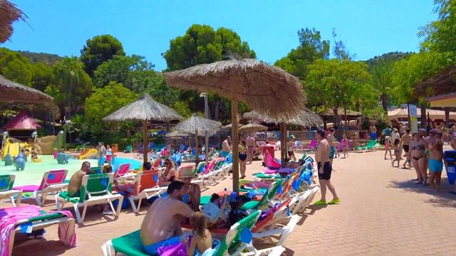 AQUALANDIA Water Park BENIDORM 4K | Walking Tour 2022 | 4K City Life